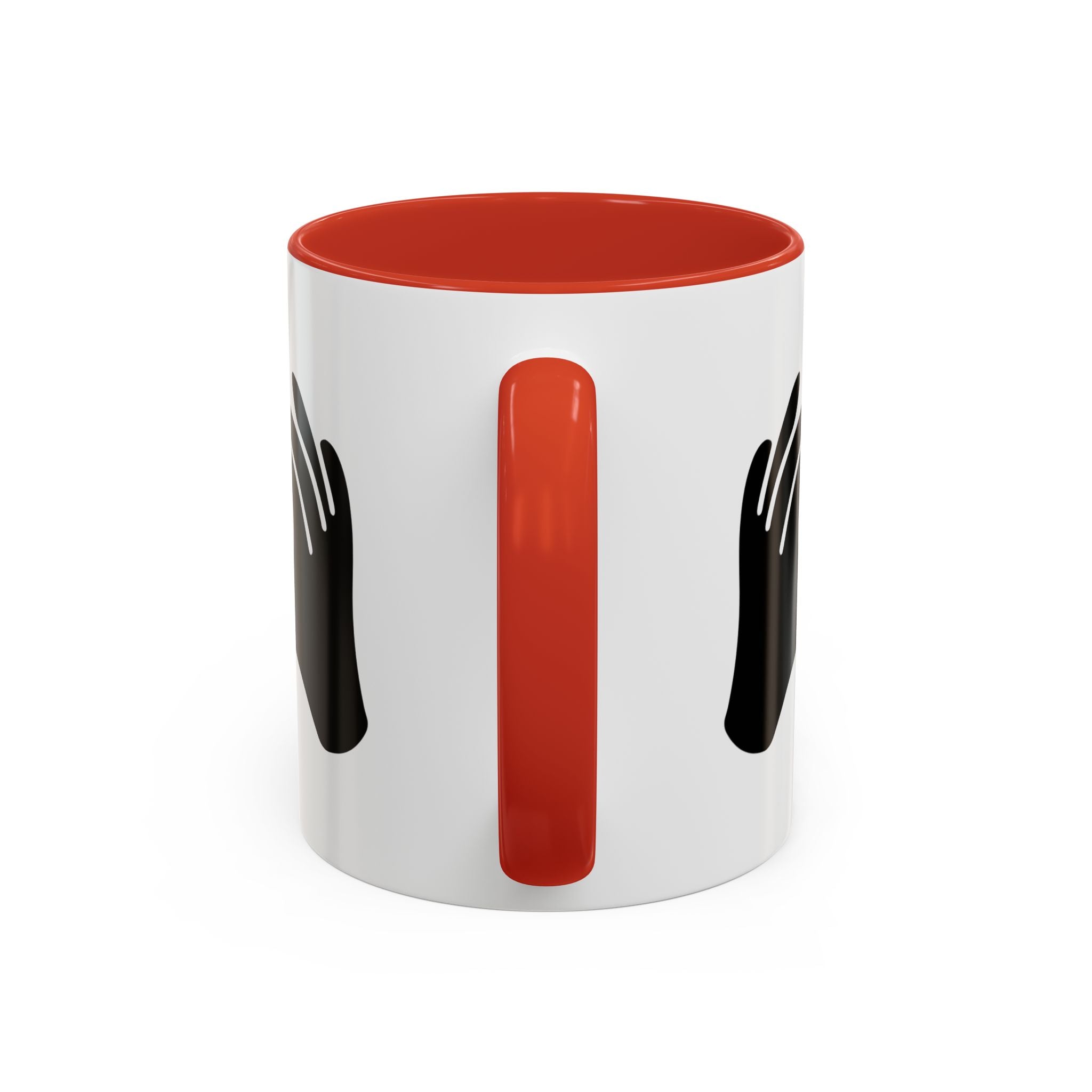 Show Up Living Accent Coffee Mug | Heart-Hands Design (11oz & 15oz)