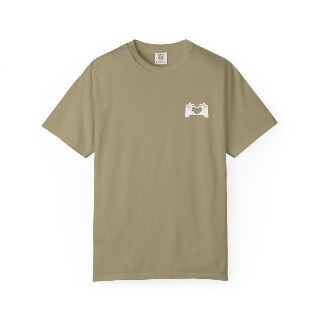 Gray t-shirt with 'Pudgy Pony' logo on a white background