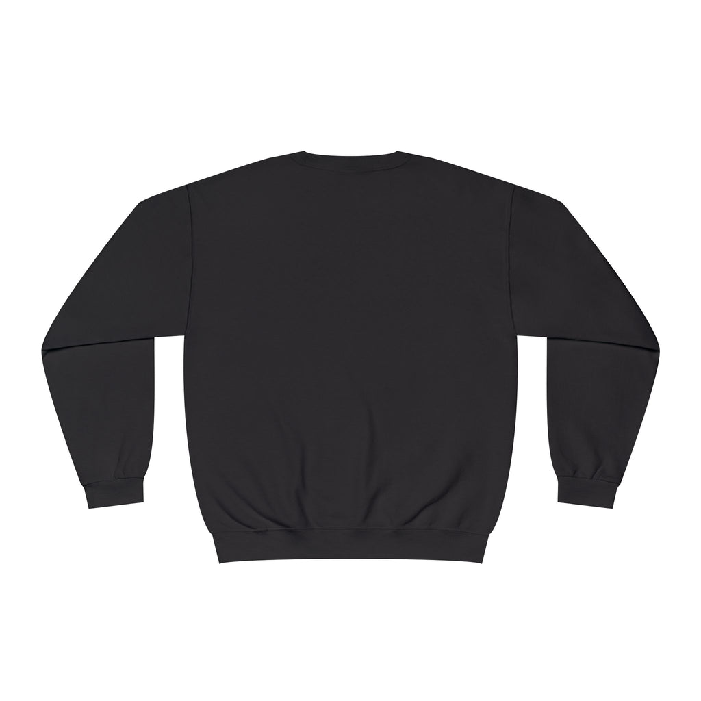 Black sweatshirt on a white background