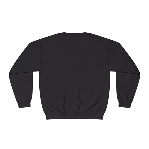 Black sweatshirt on a white background